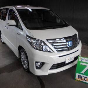 お客様名：K.Y様　車種名：TOYOTA アルファード　コース名：UPコート7G